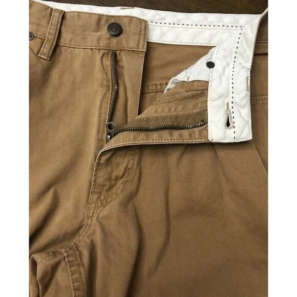 POLO Ralph Lauren Chino Pants Mens 36 x 32 Khaki Beige Tan Straight Leg Relaxed - Picture 5 of 13